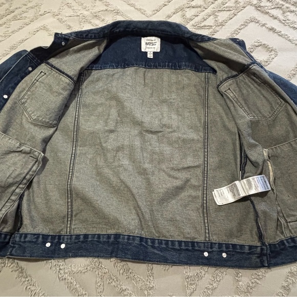 Vintage Y2K Unisex Jean Jacket size Men’s M/Women’s L - Picture 6 of 11